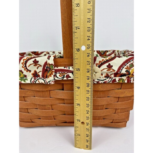 Longaberger Bundle: Halloween Trick or Treat Bag Spring Spice Basket & BB Tie On - Picture 12 of 16